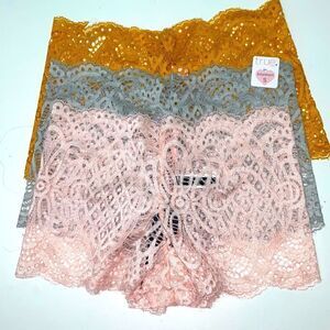 🔥3 pc RUE 21 cheeky   panties sz Small New